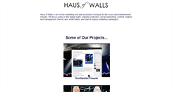 Desktop Screenshot of hausofwalls.com